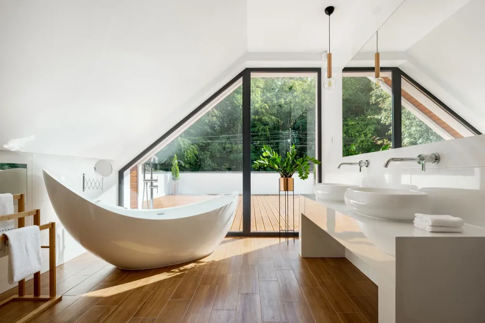 salle de bain très moderne